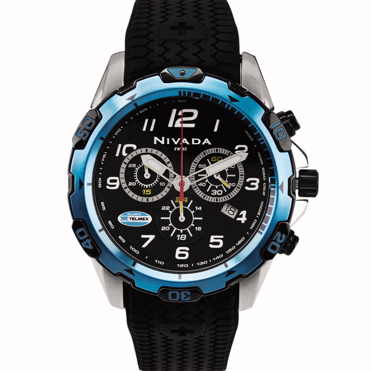 Reloj Caballero Escudería Telmex Nivada Np2429Macna
