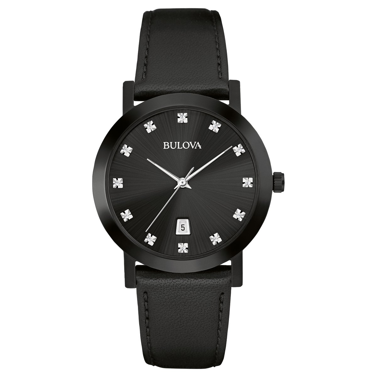 Bulova Con Diamantes Caballero Reloj Caballero Bulova 98D124