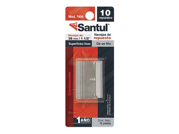 Navajas de Repuesto 5 Pz, Santul, Mod 7404