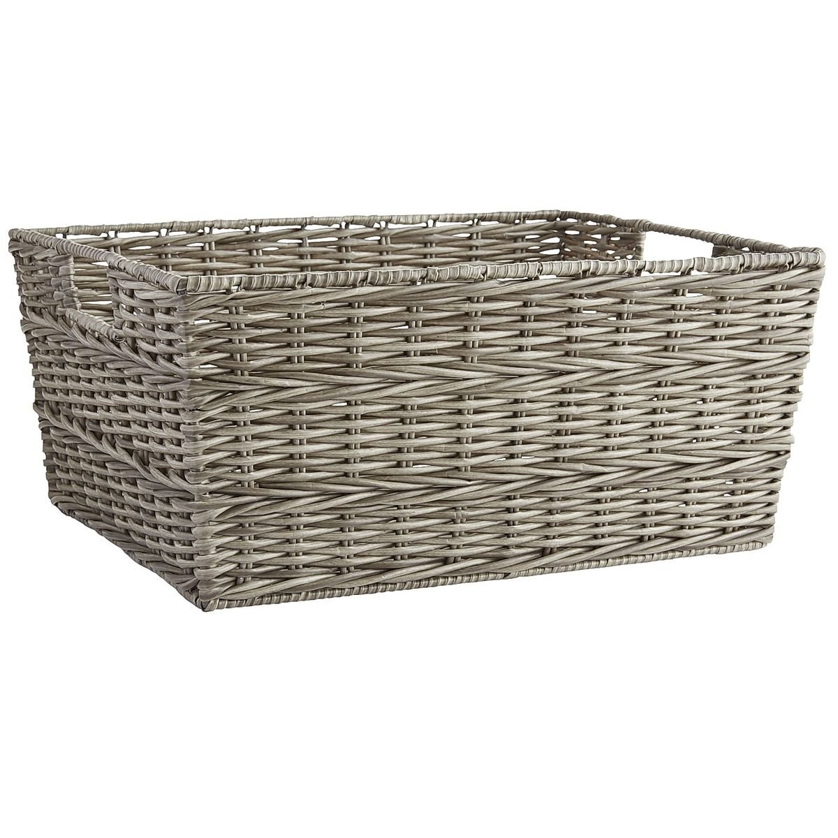 Canasta Collin Braid Gray Pier 1 Imports - Chica
