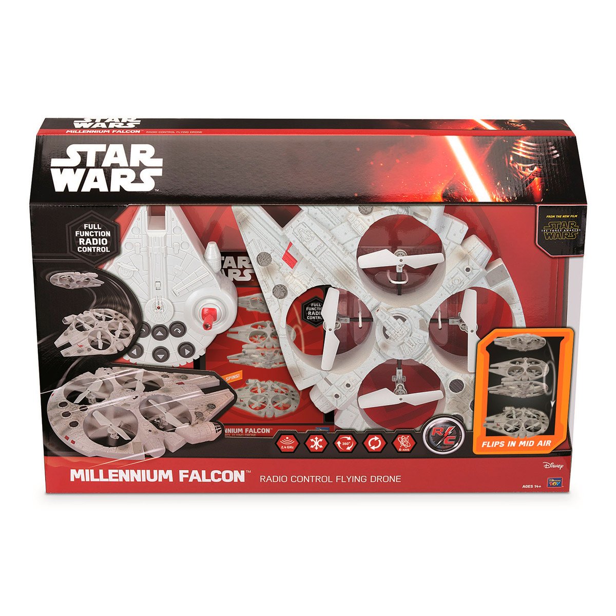 Dron Star Wars Radio Control Millenium Falcon