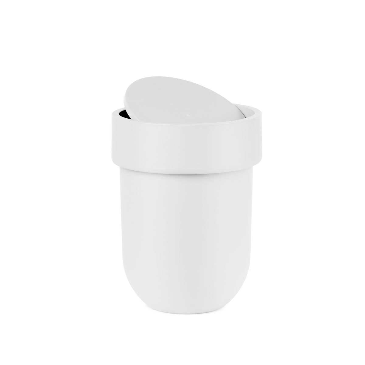 Bote Basura Touch Blanco