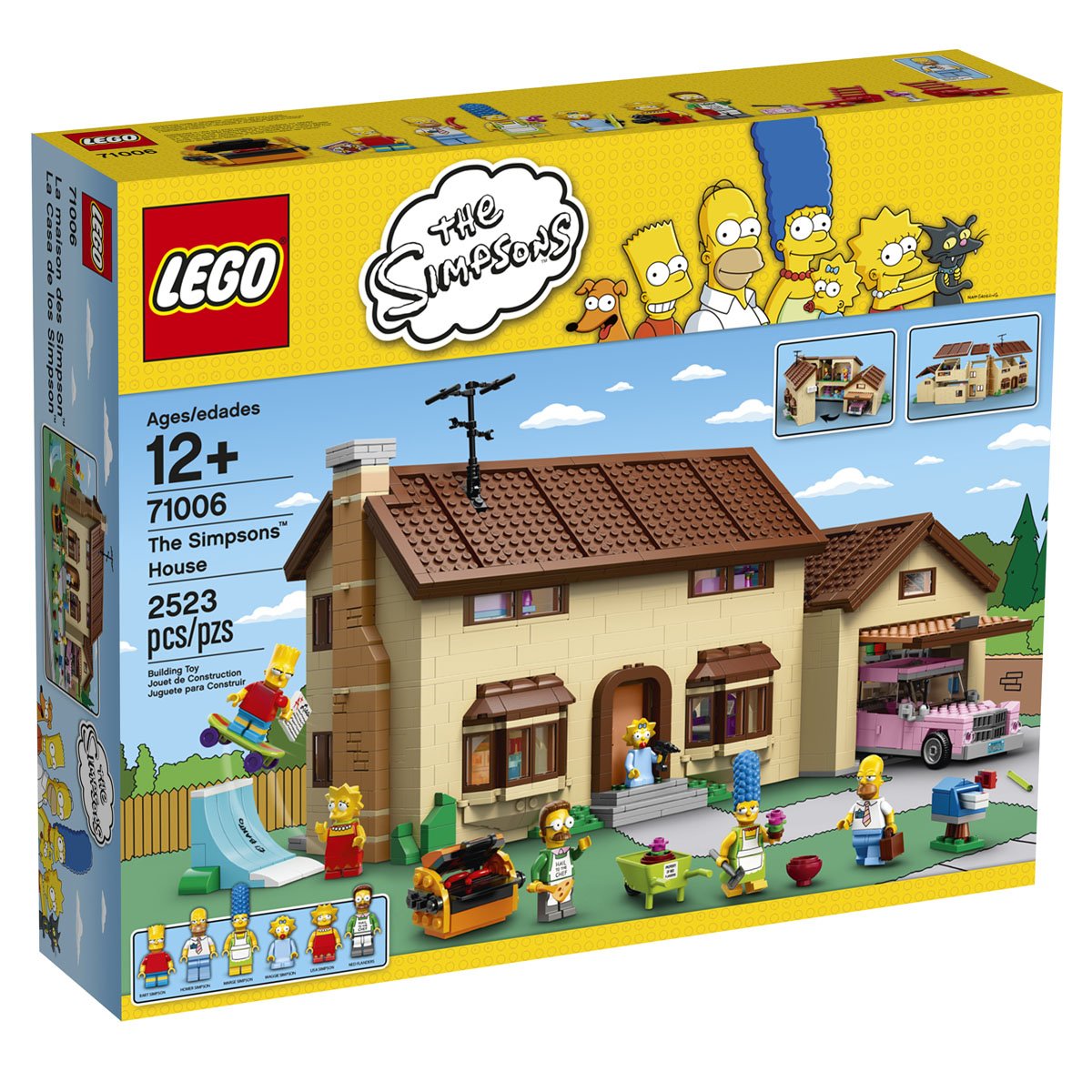Casa de los Simpsons Lego