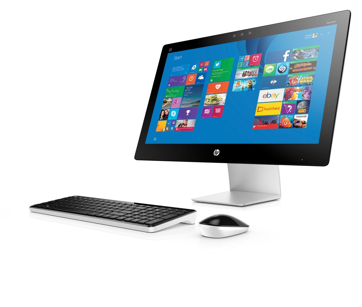 Desktop All In One Touch 23" Hp Pavilion 23-Q158La