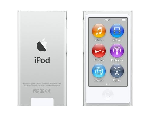 Ipod Nano 16Gb White &amp; Silver-Lae Mkn22Lz/a