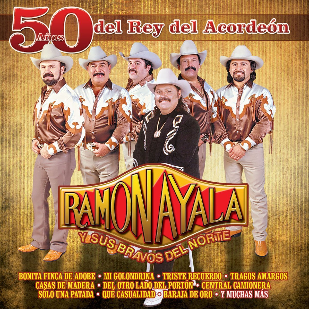 Cd+Dvd Ramón Ayala y Sus Bravos Del Norte - 50 Años Del Rey Del Acordeón