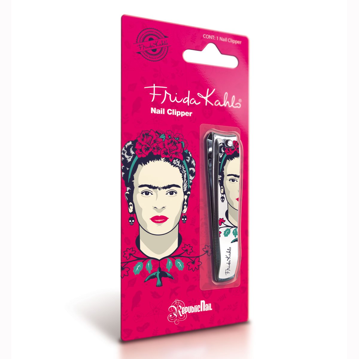 Cortaúñas Grande Frida Kahlo Mod. a Español Republic Nail