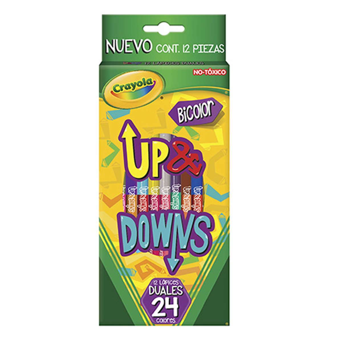 12 Lapices Dual Up&amp;downs