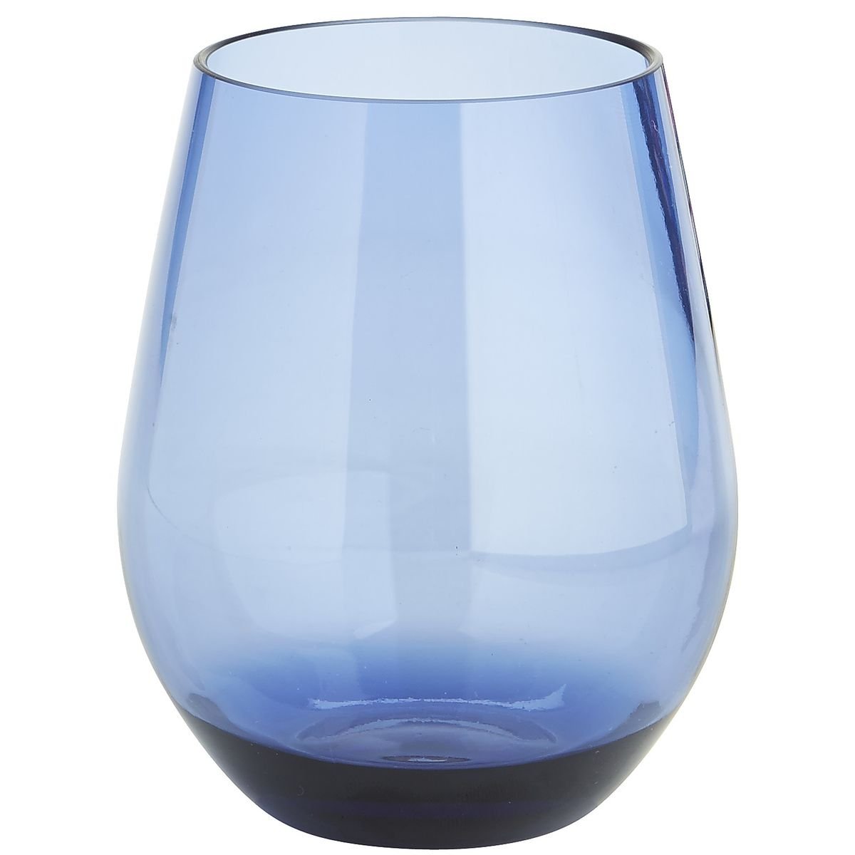 Vaso para Vino Clarity Blue Pier 1 Imports