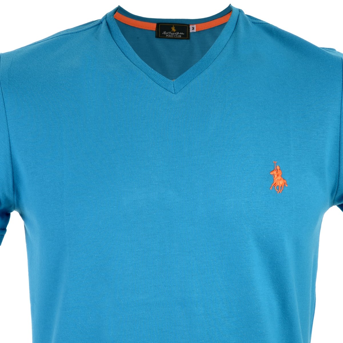 Playera Cuello V Polo Club para Caballero