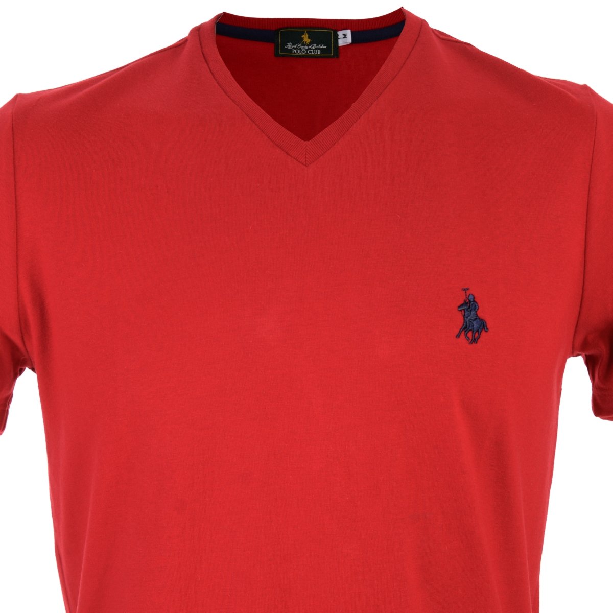 Playera Cuello V Polo Club