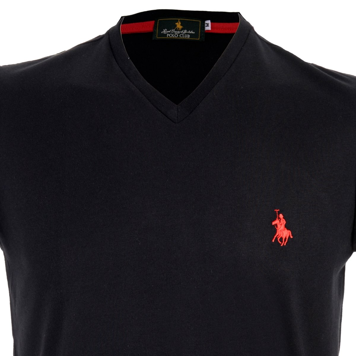 Playera Cuello V Polo Club