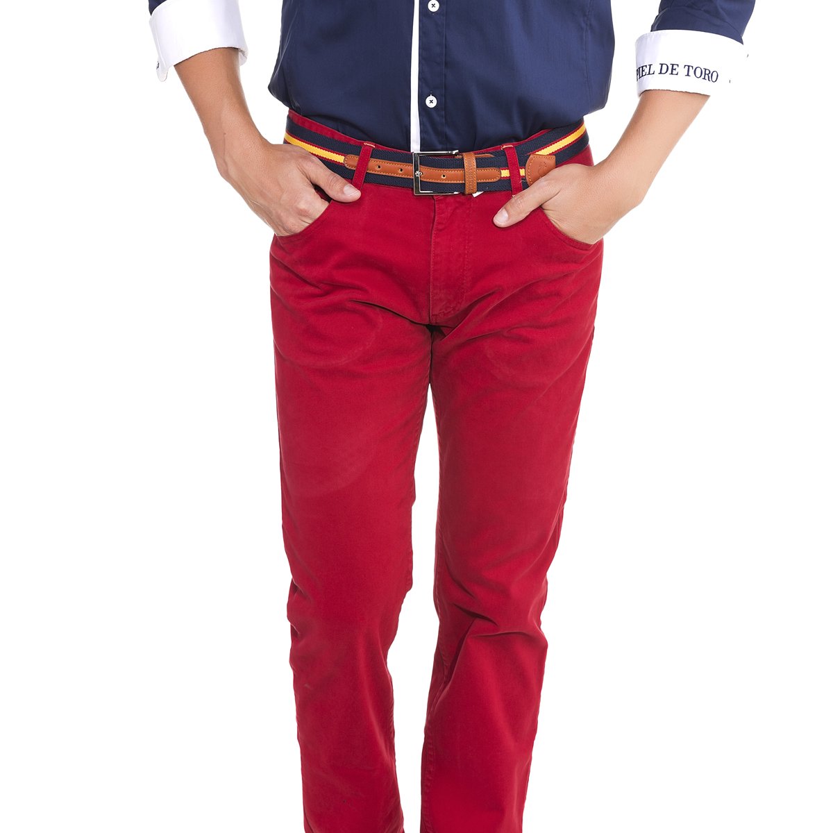 Pantalón Piel de Toro, Straight Fit