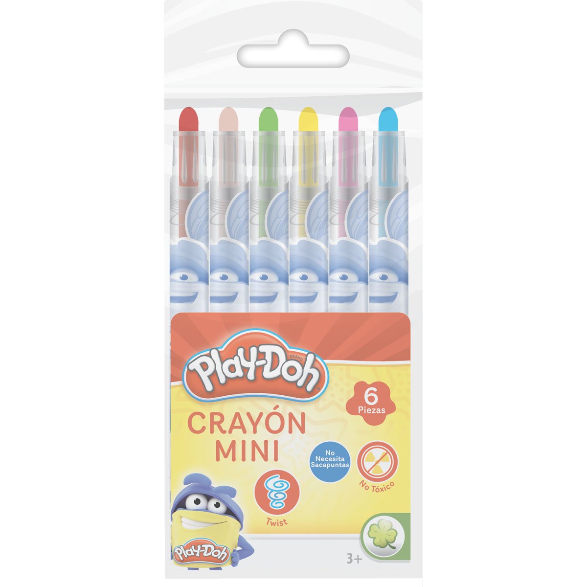 Crayones Twist Mini 6 Pzs Play Doh