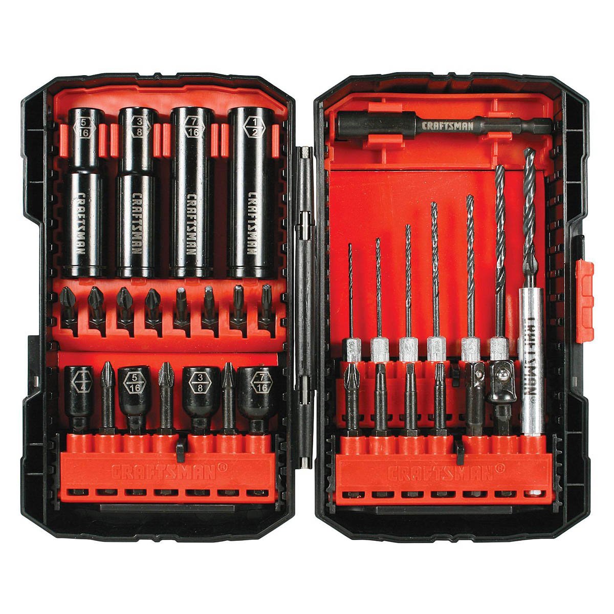 Juego 35 Piezas Destornilladores Y Brocas Craftsman