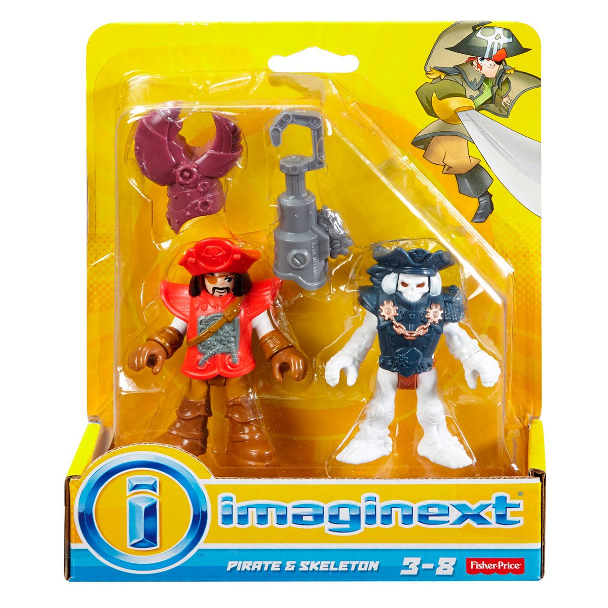 imaginext piratas