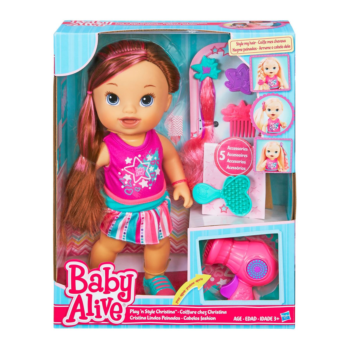 baby alive lindos peinados