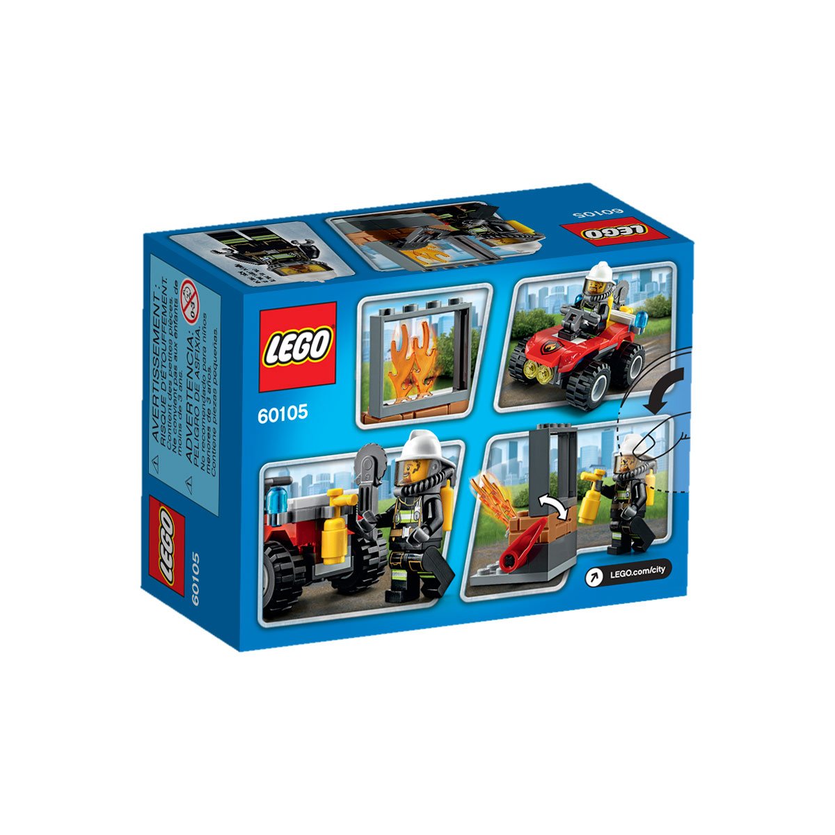 Todoterreno de Bomberos Lego