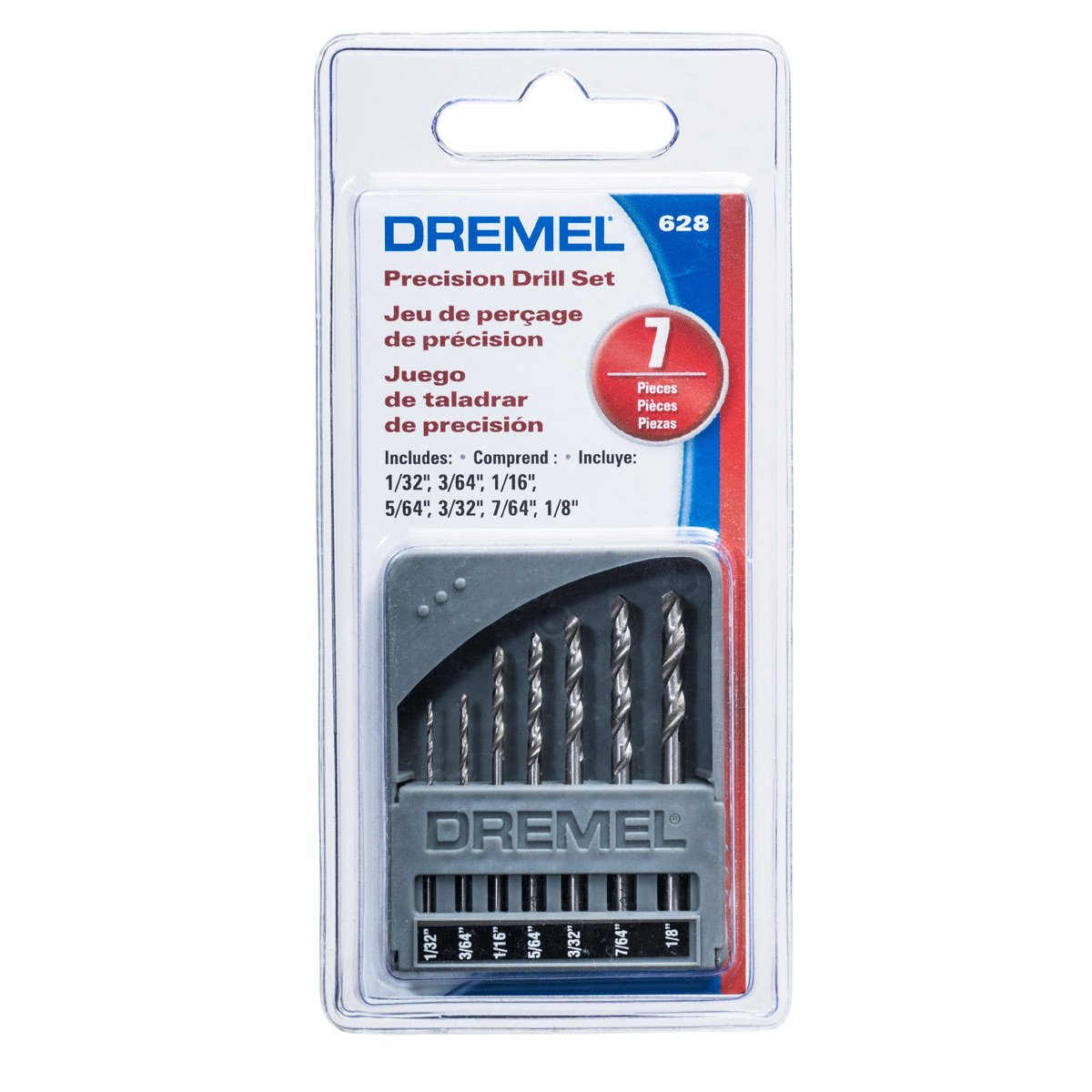 Juego de 7 Brocas 628 Dremel