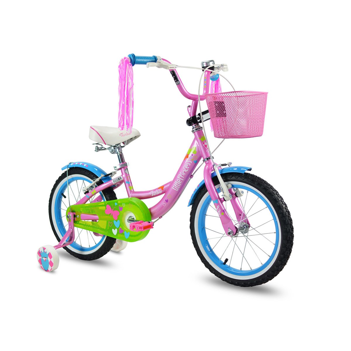 Bicicleta Rodada Turbo Little Princess Rosa
