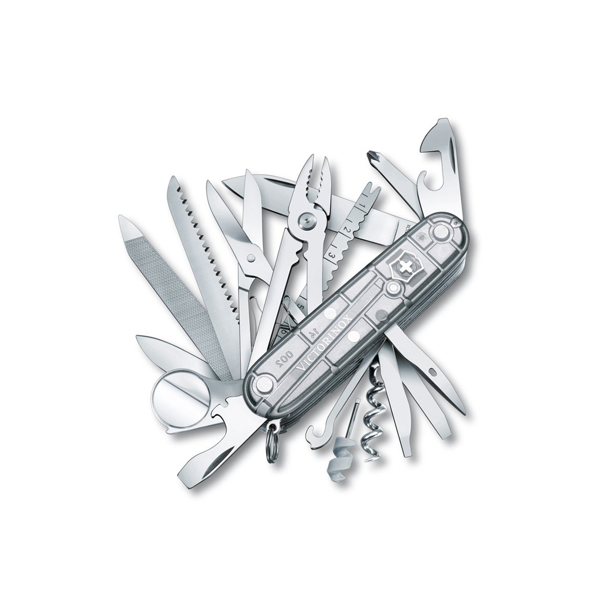 Navaja Swiss Champ Silver Tech Victorinox para Hombre