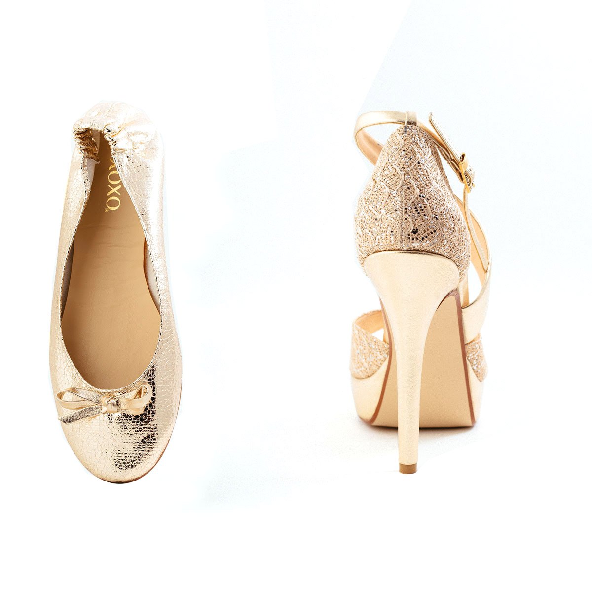 Sandalia con Tira Cruzada Kit Fiesta Mod.1004O