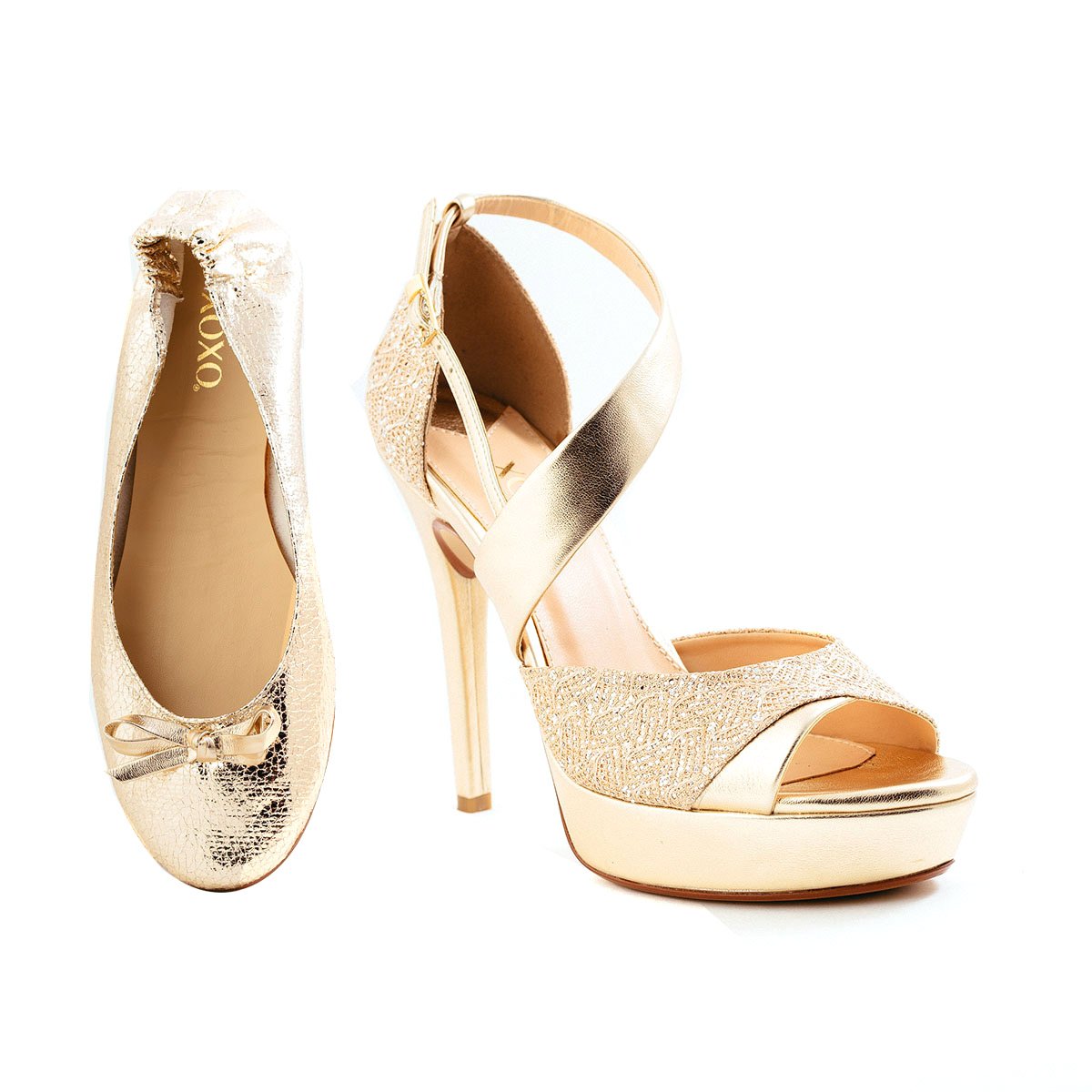 Sandalia con Tira Cruzada Kit Fiesta Mod.1004O