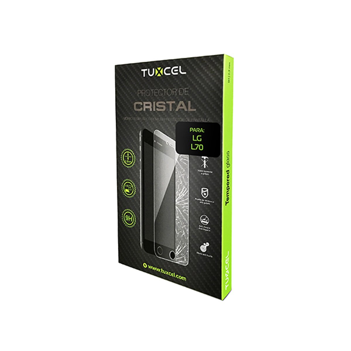 Mica Cristal Transp 9H Lg L70/d320 100012