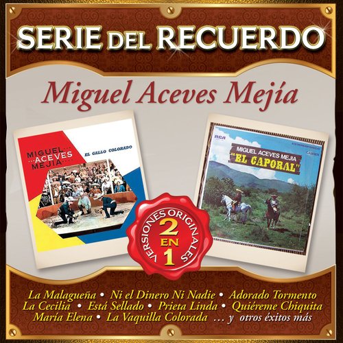 Cd Miguel Aceves Mejía Serie Del Recuerdo 2 en 1