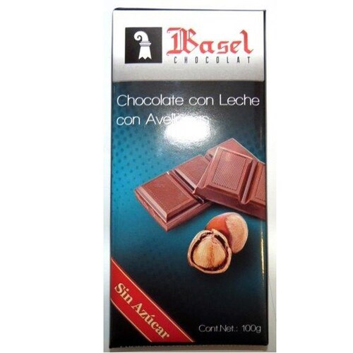 Chocolate Leche Avellanas 100 Gr Basel