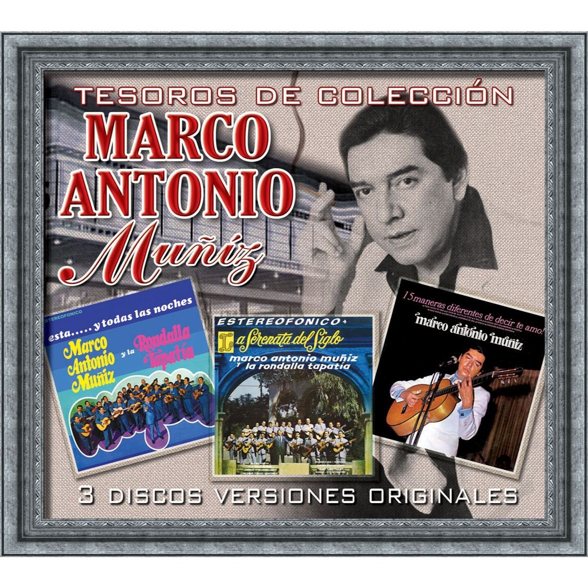 3Cds Marco Antonio Muñiz 3 Discos Versiones