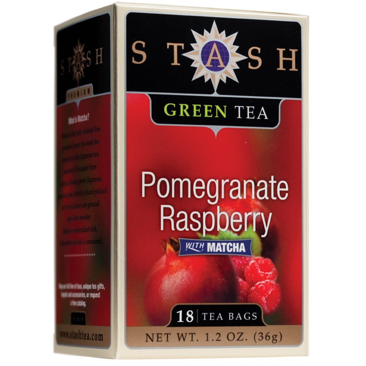 Stash Tea Green Pomegranate Raspberry 20 Sobres