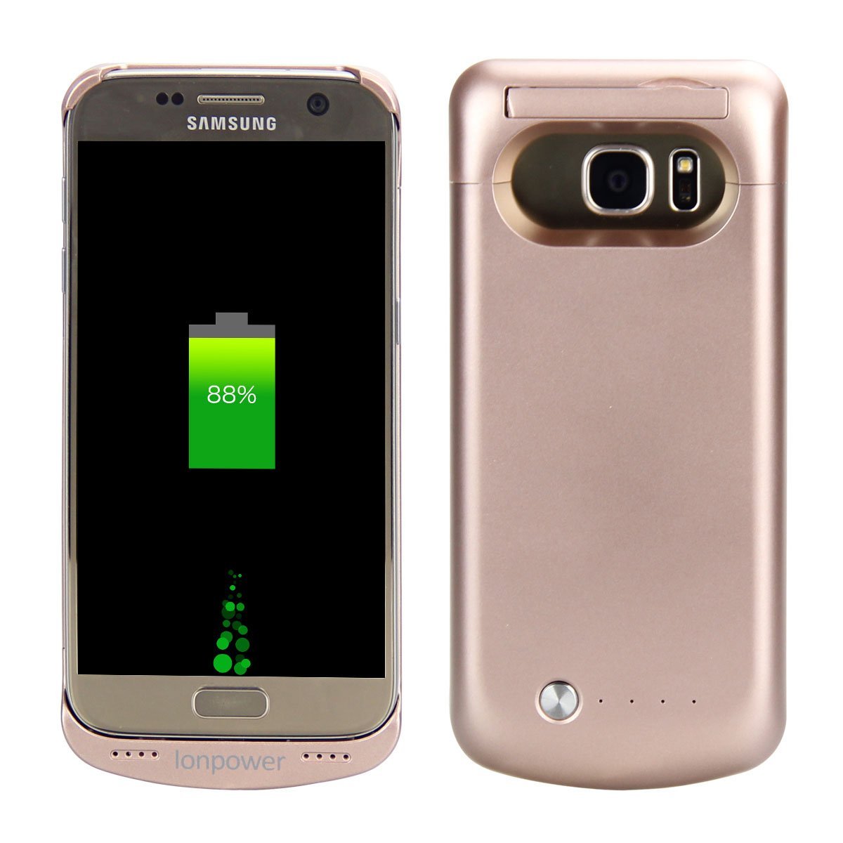 Estuche Recarga Ionpower Samsung G7 Oro Rosa