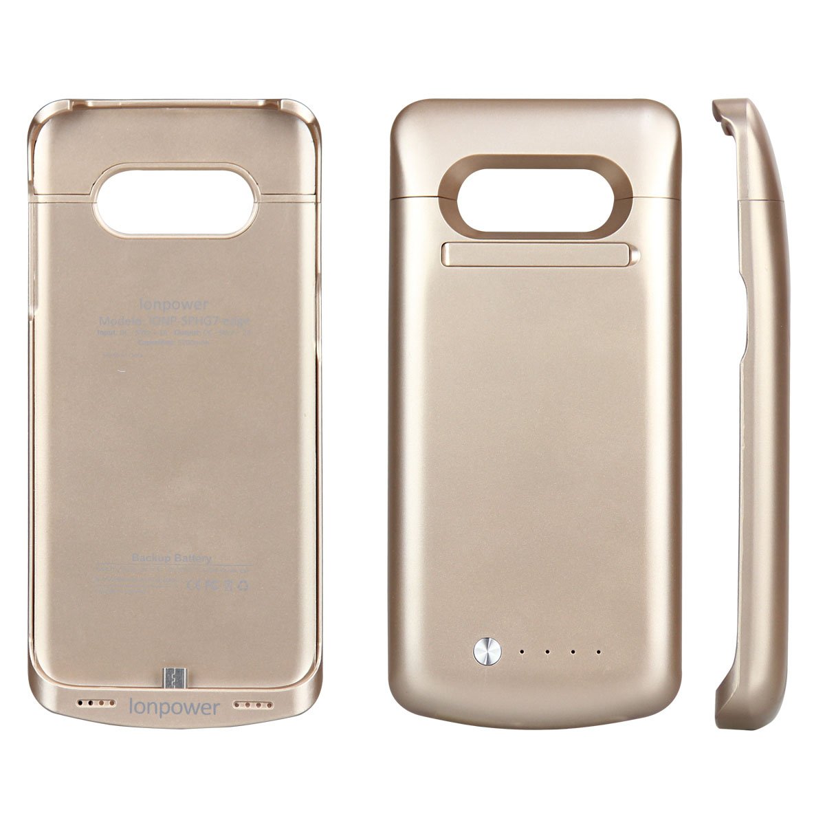 Estuche Recarga Ionpower Samsung G7 Edge Oro