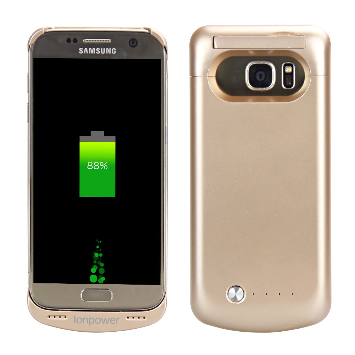 Estuche Recarga Ionpower Samsung G7 Edge Oro