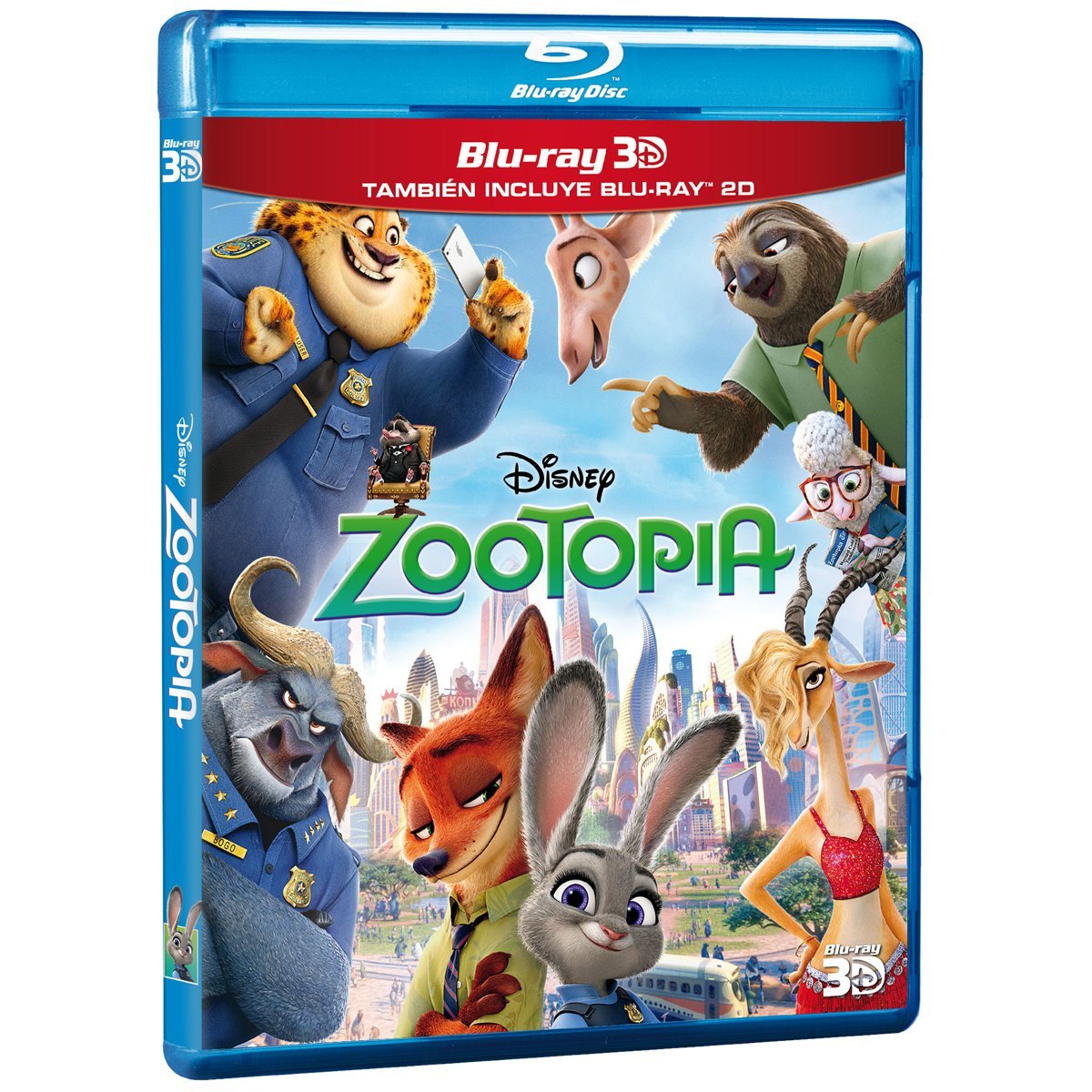 Blu Ray 3D + Blu Ray Zootopia