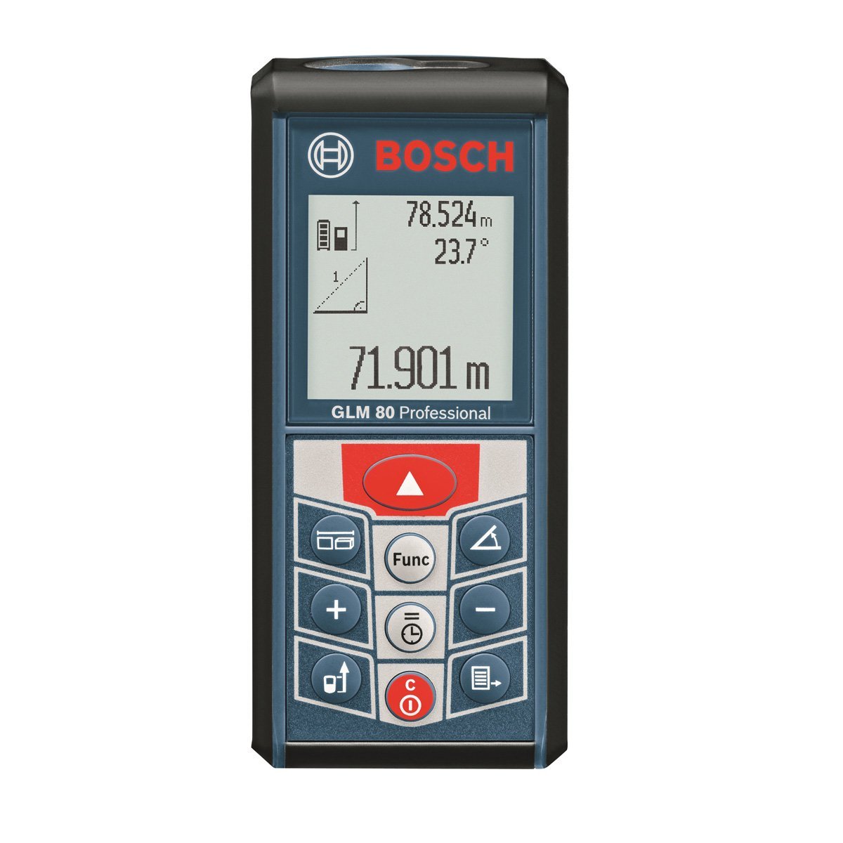 Medidor de Distancias Bosch Alcance 80 M Batería de Litio con Bolsa de Protección
