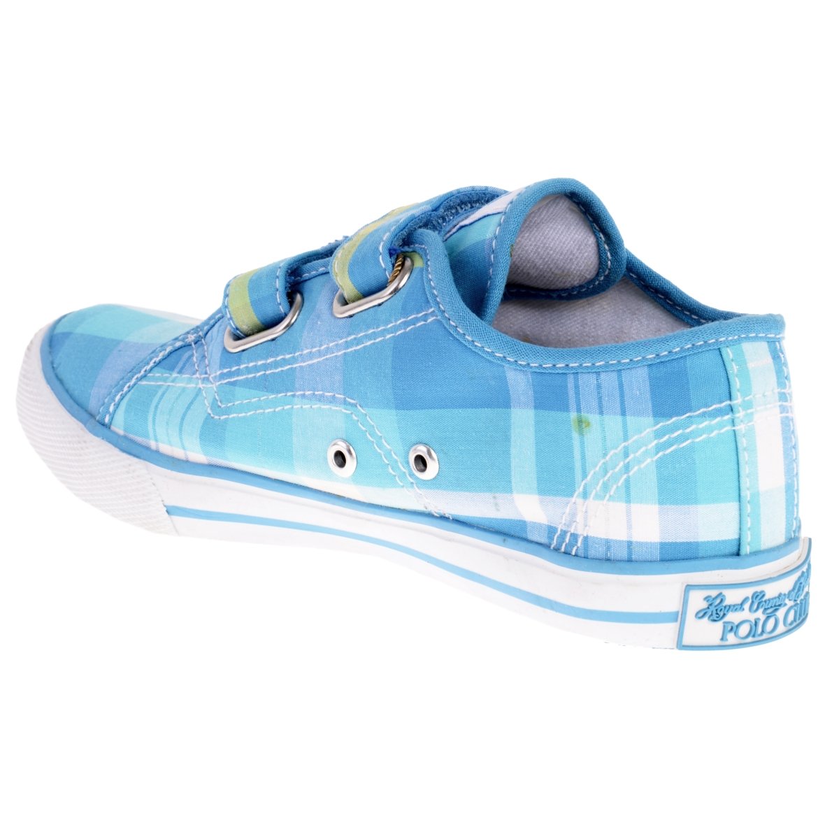 Tenis Choclo Canvas con Velcro 17-22 Polo Club Mod. Km30107