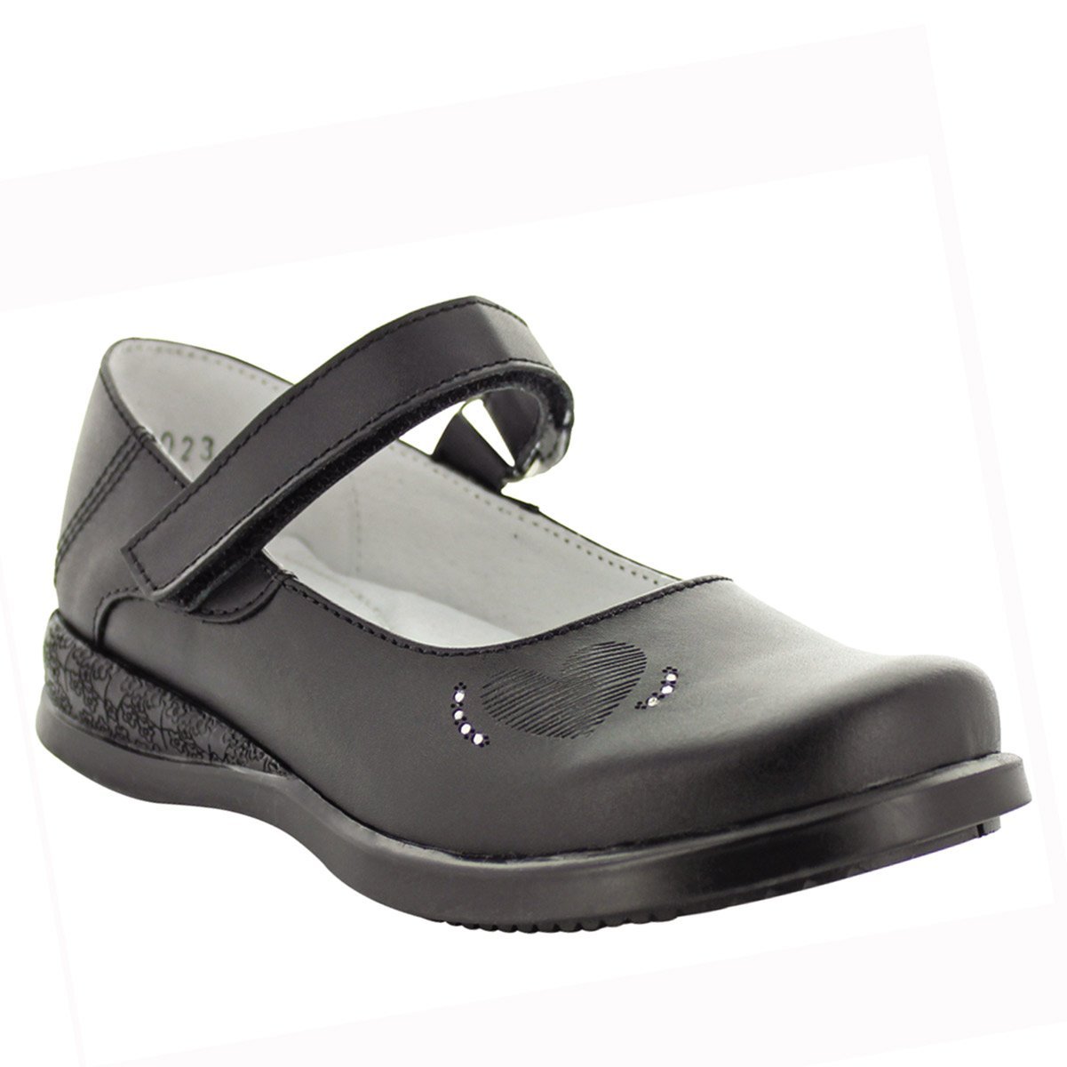 Zapato Escolar con Corazón y Velcro 22-25 Chabelo Mod. 40023Aj