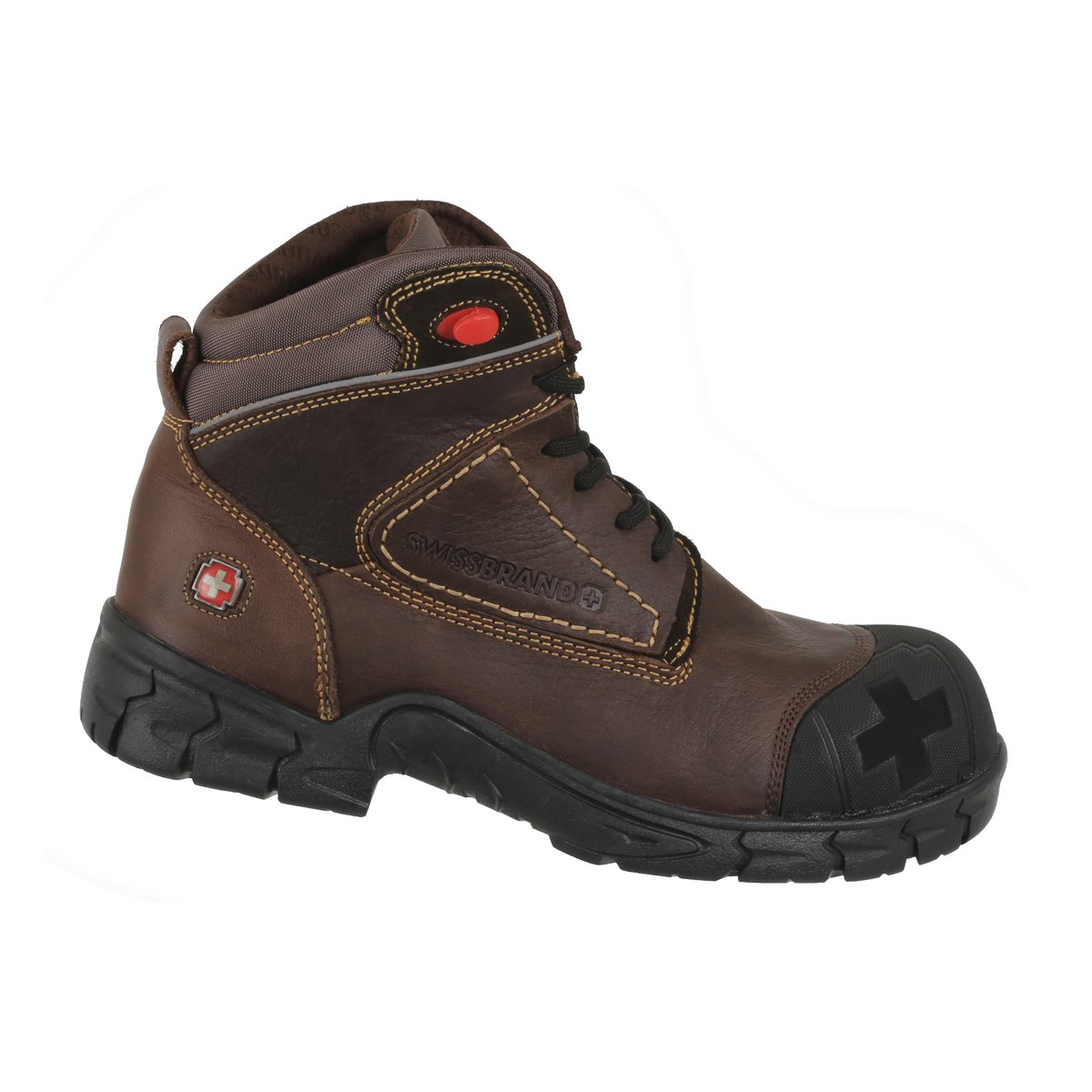 Bota con Casco Antirefl Swiss Brand para Hombre