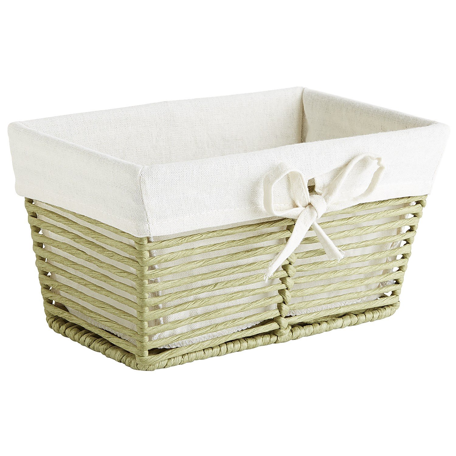 Canasta Paper Rope Green Pier 1 Imports - Chica