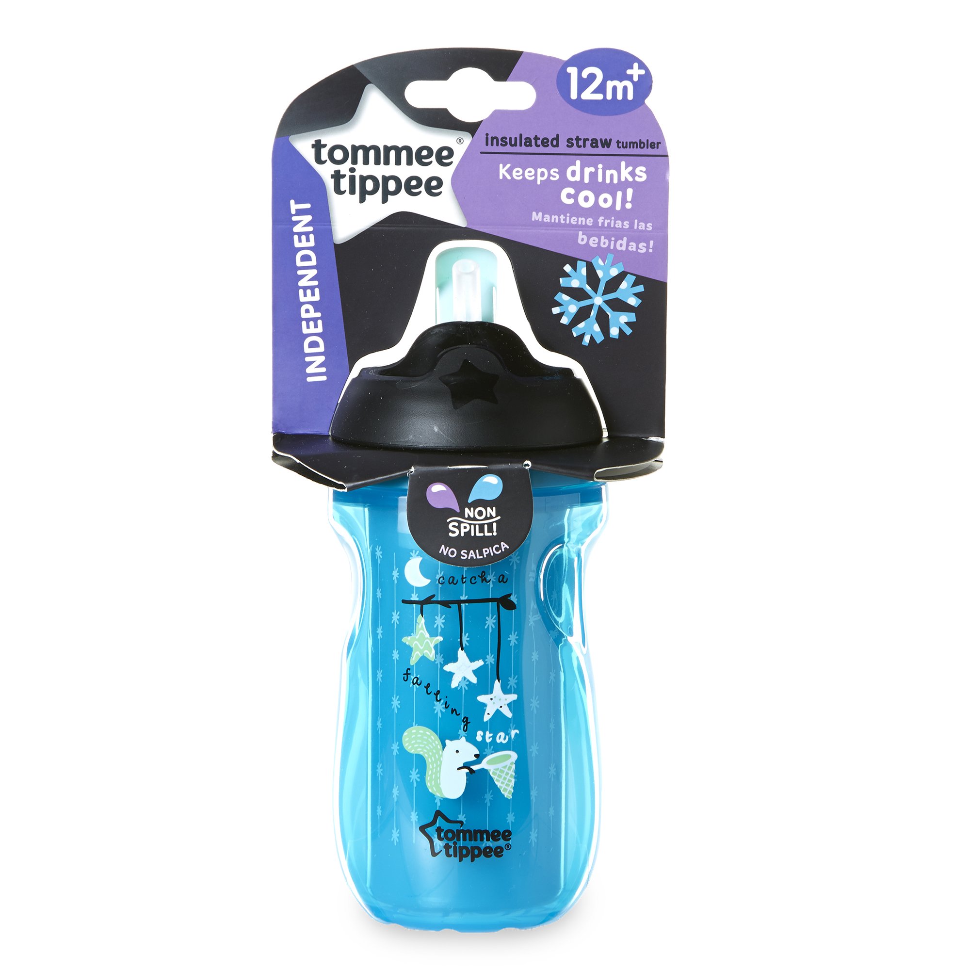 Vaso Térmico con Popote, 9 Oz, Tommee Tippee