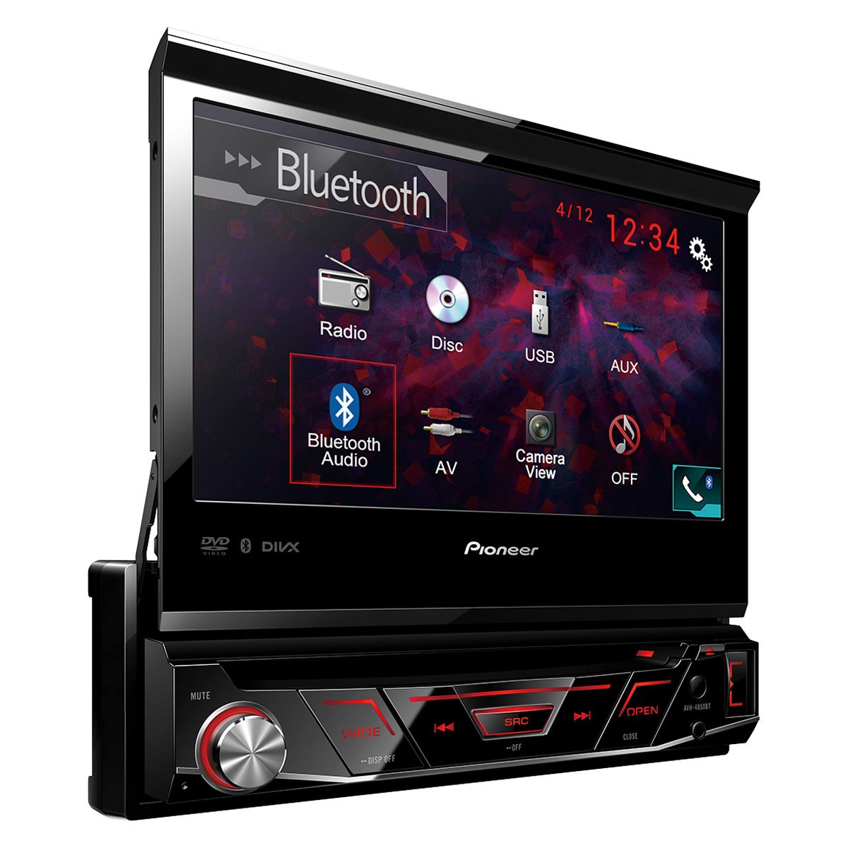 Autoestéreo Multimedia Rt Pioneer 7 Dvd Usb Avh4850Bt