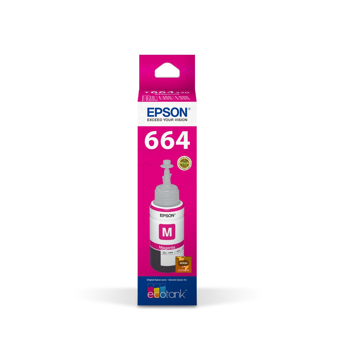 Botella de Tinta Magenta T66 Epson