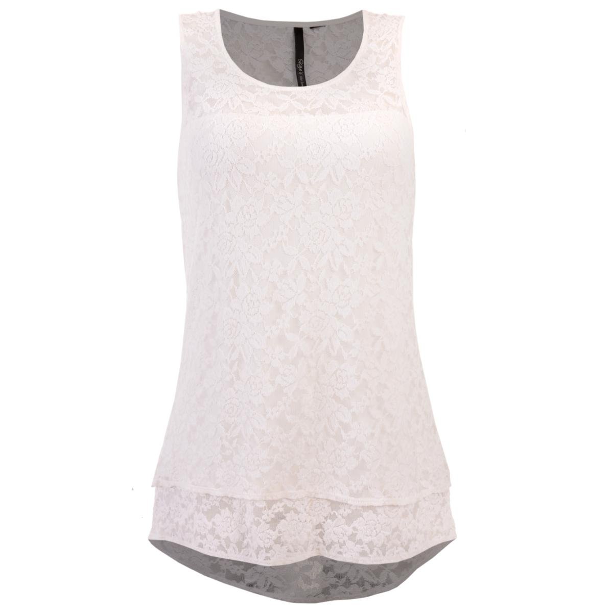 Blusa Skyes, de Encaje