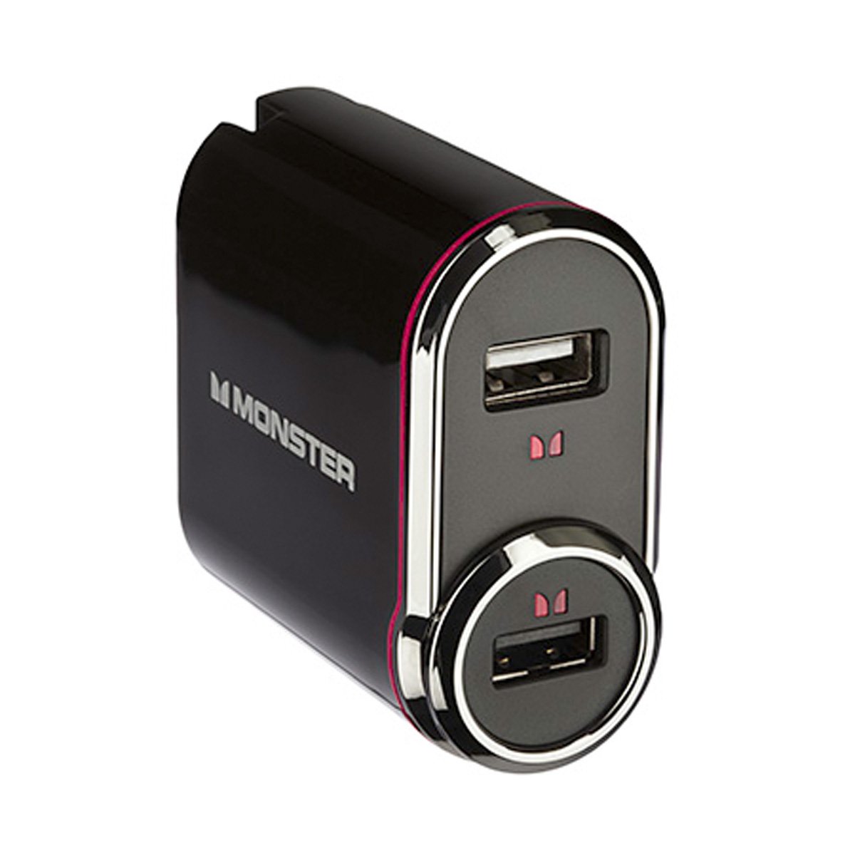 Cargador Monster de Pared Coche Negro