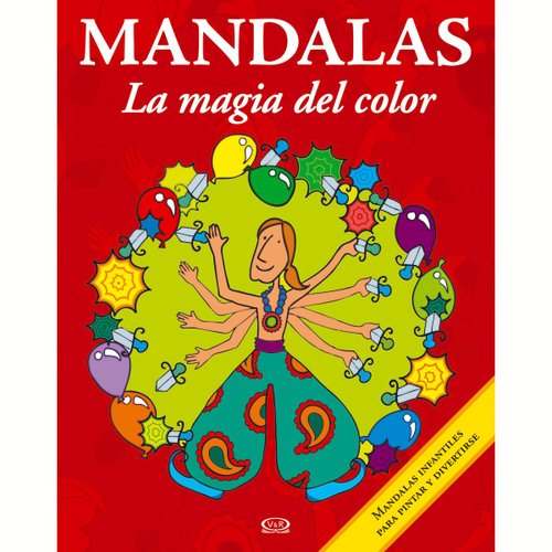 Mandalas la Magia Del Color 8 Rojo Inf Vergara &amp; Riba