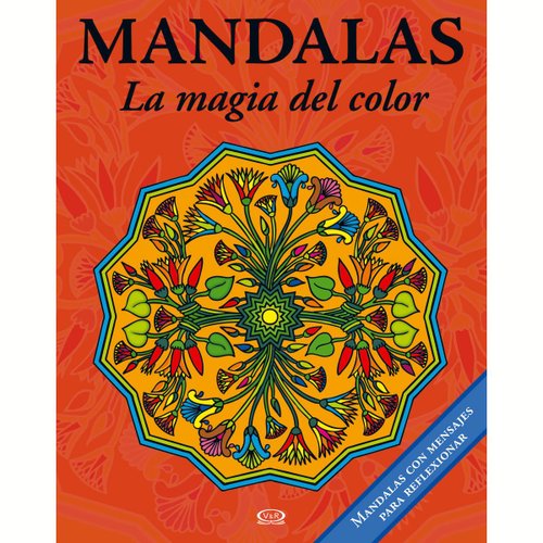 Mandalas la Magia Del Color 10 Rojo Vergara & Riba