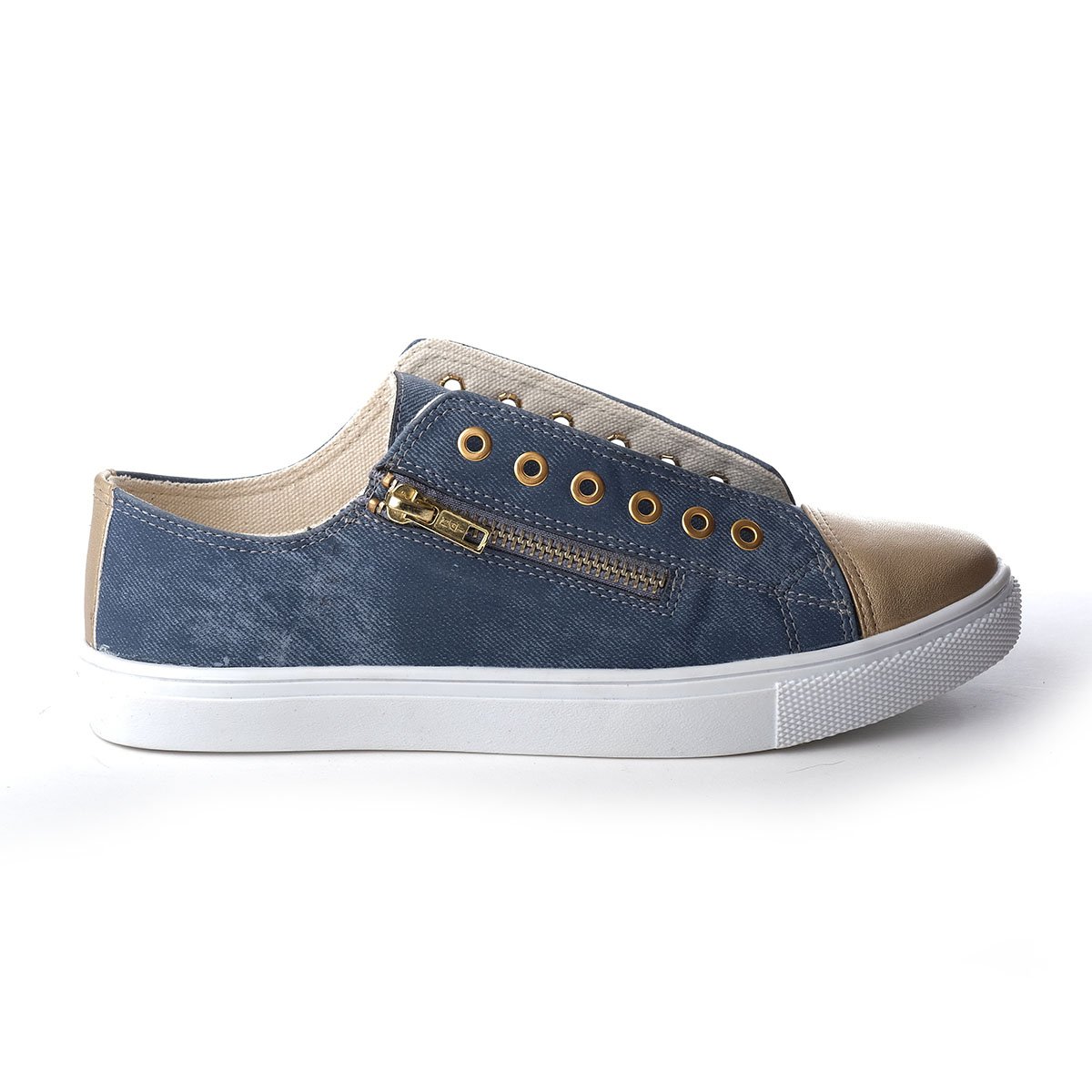 Tenis Sin Agujeta Cierre Lateral Xoxo 1068Mz