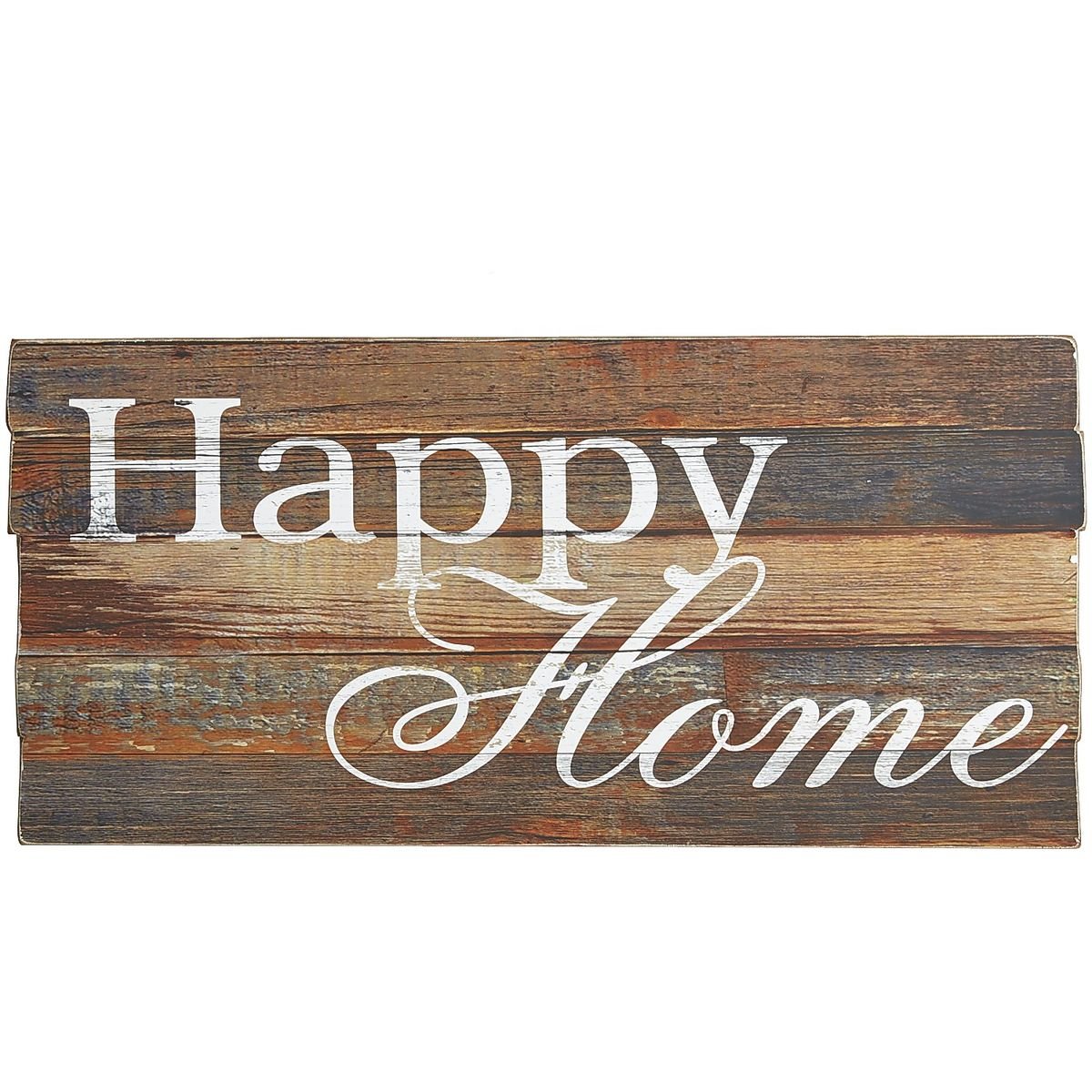 Decorativo de Pared Happy Home  Pier 1